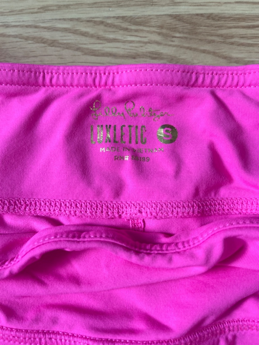 Lilly Pulitzer luxletic Fern Ruffle Skort in Pink Grenadine Size Small - Picture 9 of 10